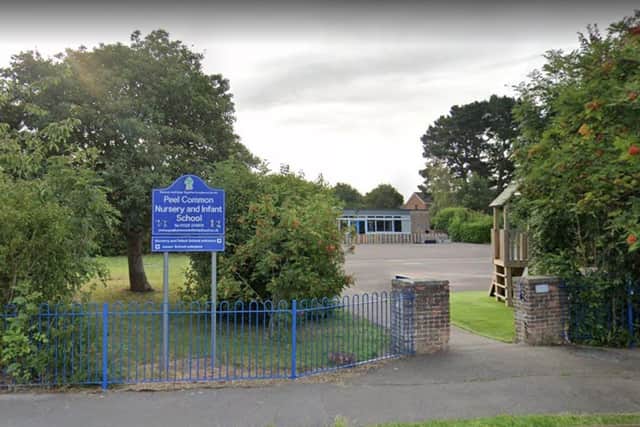 Former Peel Common Infant School site in Gosport. Image: Google Maps