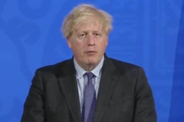 Prime Minister Boris Johnson. Picture: PA Video/PA Wire