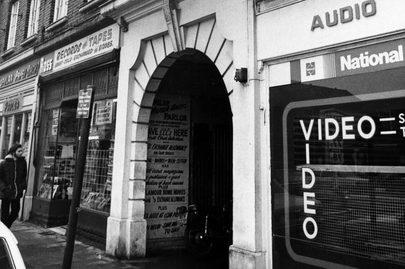 The Frodden Billiards and Social Club in Fratton Road in February 1979. The News PP1237