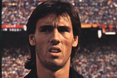 Mark Hateley left Pompey for AC Milan in June 1984