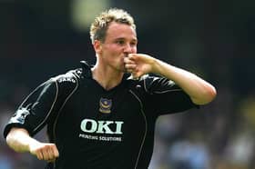 Pompey favourite Matt Taylor was the hero of Matt Ritchie. Picture by Jamie McDonald/Getty Images.