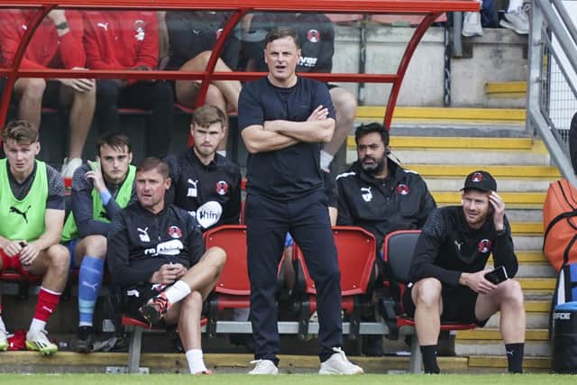 Leyton Orient boss Richie Wellens wasn't 'wowed' by Pompey at Brisbane Road on Saturday in his side's 4-0 defeat. Picture: Jason Brown.