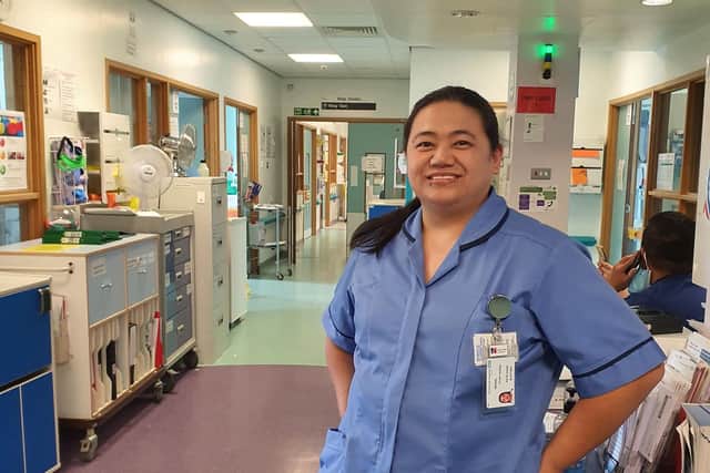 Kate Bugtong. Queen Alexandra Hospital/PA Wire