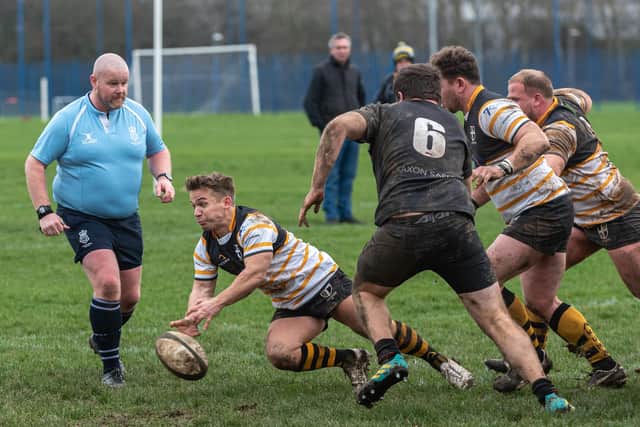 Portsmouth action. Picture: Vernon Nash (110120-027)