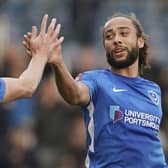 Pompey winger Marcus Harness