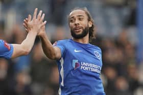Pompey winger Marcus Harness