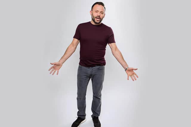 Geoff Norcott brings his show, I Blame The Parents to New Theatre Royal, Portsmouth, on  April 2, 2022. Photo by Karla Gowlett
