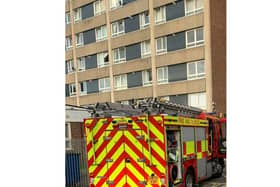 Crews from Hampshire and Isle of Wight Fire and Rescue Service attended a small kitchen fire in Southsea.