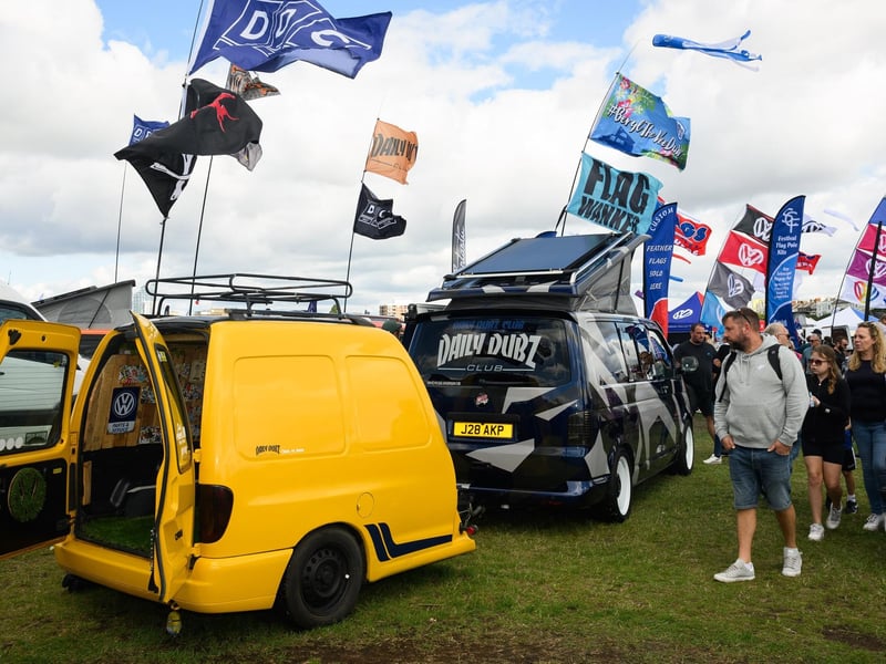 Pictured is: A modified VW van
Picture: Keith Woodland (060821-143)