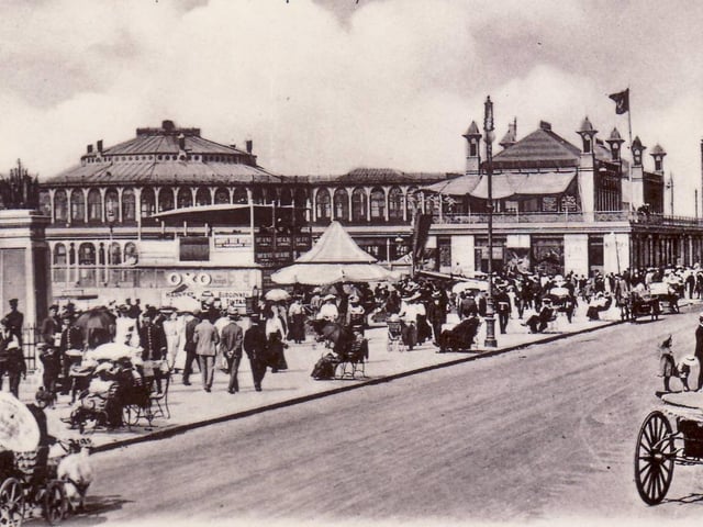 Clarence pier and esplanade. Undated