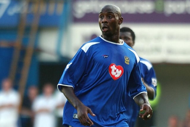 Position: Striker, Date signed: September 2003 (loan), Pompey appearances: 12, Goals: 5.   Picture: Steve Reid