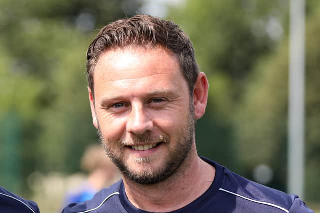Baffins assistant manager Danny Thompson. Picture: Chris Moorhouse