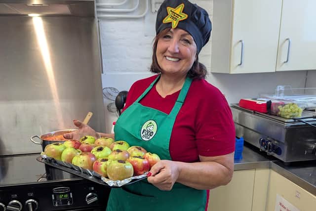 Lesley Clements - South East winner of FoodCycle’s Regional Volunteer of the Year Awards 2025.