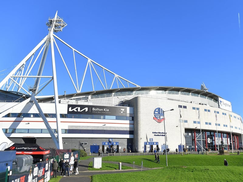 There's been an average crowd of 20,880 at Bolton this season.