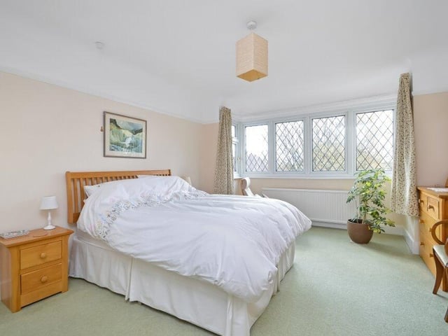 Just one of the many bedrooms that this property has to offer.