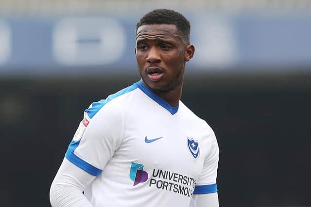 Former Pompey winger Viv Solomon-Otabor. Picture: Joe Peppler