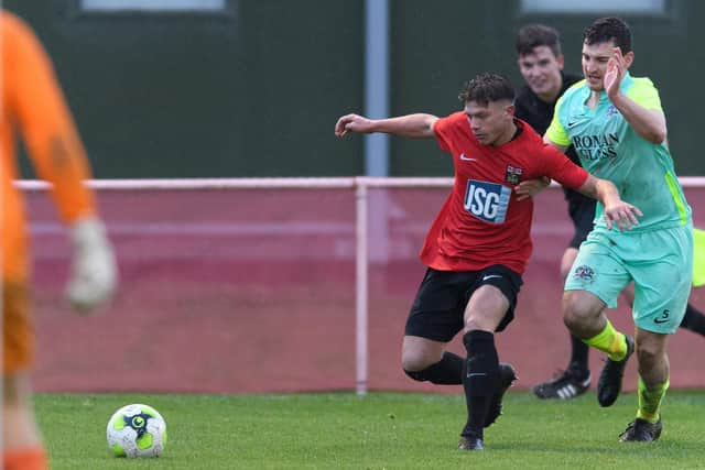 Josh Benfield scored Fareham's winner against AFC Stoneham. Picture: Keith Woodland