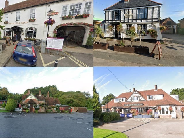 Here are some of the cosiest pubs in Hampshire that have a real fire.