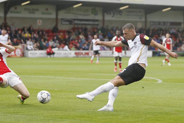Lee Brown grabs the winner at Fleetwood