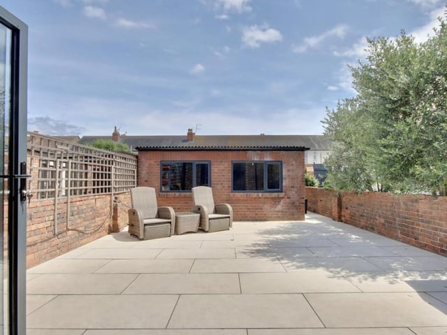 The property is close to public transport links and local schools.