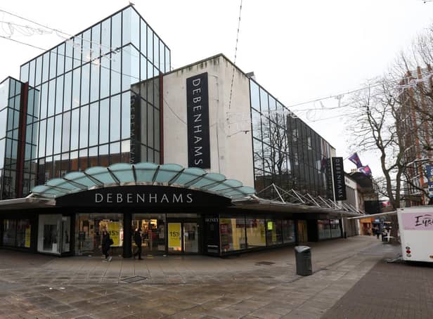 Debenhams in Commercial Rd, Portsmouth, which could be set for demolition.
Picture: Chris Moorhouse      (161220-36)
