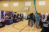 Over 70 exhibitors were in attendance.