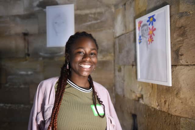 Damilola Akinpelu (14) from Lee-on-the-Solent. Picture: Sarah Standing (260522-8264)