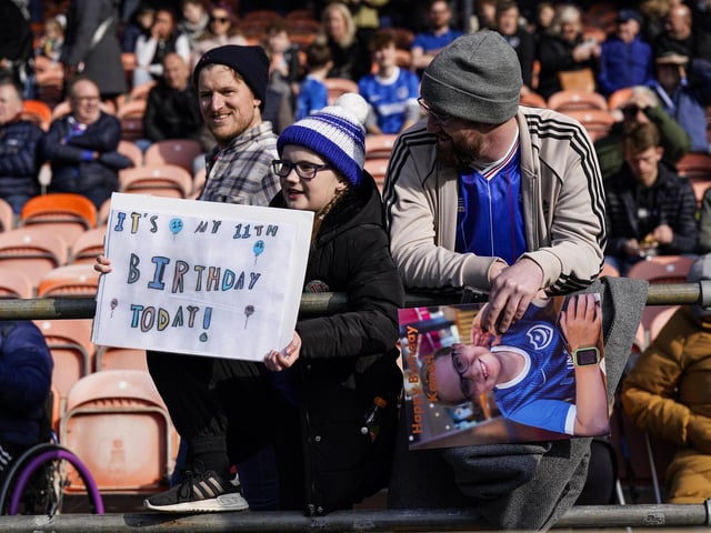 Pompey sold out their away allocation of tickets for Saturday's game at Blomfield Road