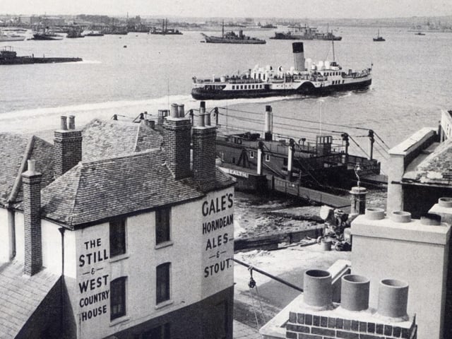 The Still & West pub, Point, Old Portsmouth. Picture: Mike Nolan collection.