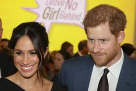 File photo dated 19/04/18 of the Duke and Duchess of Sussex. The Duchess of Sussex gave birth to a 7lb 11oz daughter, Lilibet "Lili" Diana Mountbatten-Windsor, on Friday in California and both mother and child are healthy and well, Meghan's press secretary said. Picture: Chris Jackson/PA Wire