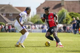 Pompey introduced their younger players in the second half at Gosport