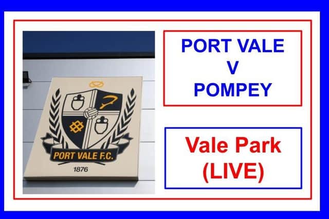 Port Vale v Pompey