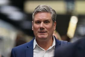 Labour leader Sir Keir Starmer following the announcement that he is to be investigated by police amid allegations he broke lockdown rules last year, after receipt of 'significant new information'.