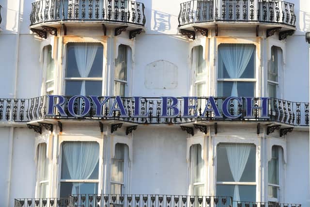 Royal Beach Hotel, Southsea. Picture: Stuart Martin (220421-7042)