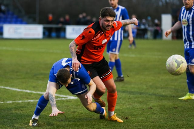 Portchester's James Cowan v Shaftesbury. Picture by Nathan Lipsham