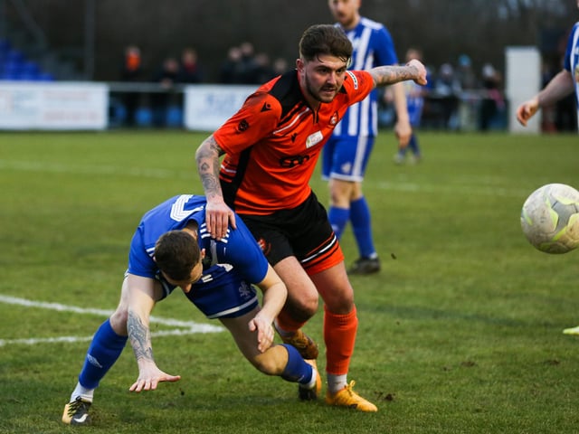 Portchester's James Cowan v Shaftesbury. Picture by Nathan Lipsham