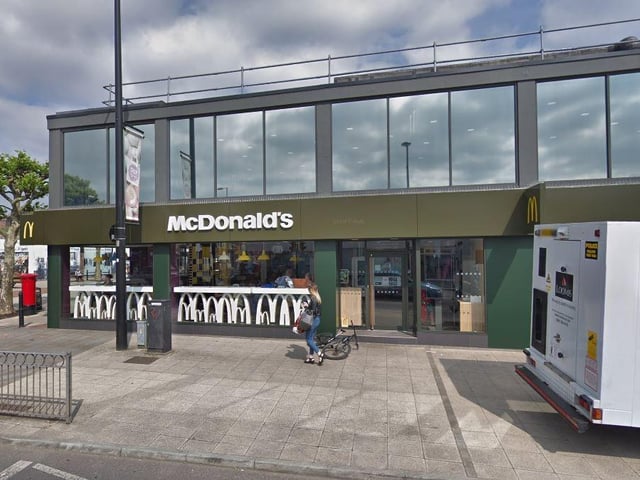 This McDonald's restaurant in West Street in Havant has a 3.8 star rating based on 1,183 reviews on Google. Photo credit: Google Street View