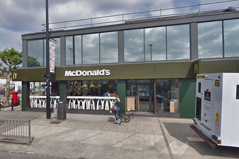 This McDonald's restaurant in West Street in Havant has a 3.8 star rating based on 1,056 reviews on Google.
Photo credit: Google Street View