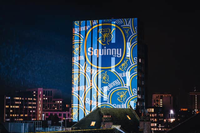 One of the stunning light displays that is set to illuminate Portsmouth during the three-night festival.