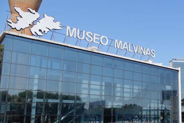 One of three museums in Argentina dedicated to the Falklands War.