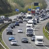 Drivers on the M3 are facing delays 