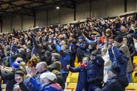 Around 1,800 Pompey fans were in raucous voice in the 1-0 victory at Port Vale.