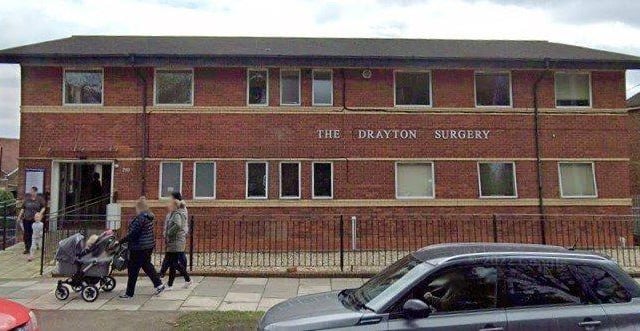 At The Drayton Surgery in Havant Road, 50.3 per cent of people responding to the survey rated their experience of booking an appointment as good or fairly good. Picture: Google Maps