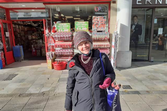 Retired minister, Penelope Payne, would normally start her Christmas shopping in December.