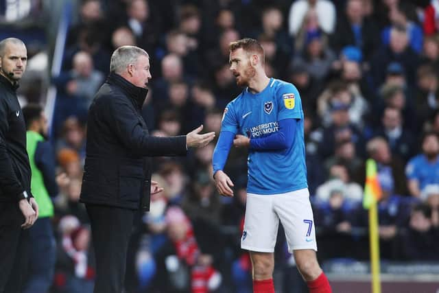 Kenny Jackett surprisingly dropped skipper Tom Naylor for the July 2020 League One play-off semi-final against Oxford United. Picture: Joe Pepler