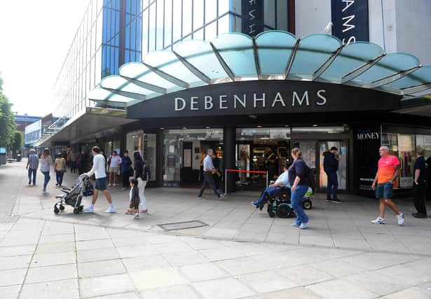 Debenhams in Commercial Road, Portsmouth.
Picture: Sarah Standing (150620-9928)