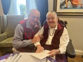 Charles and Jean Wylie celebrated 66 years of marriage.
