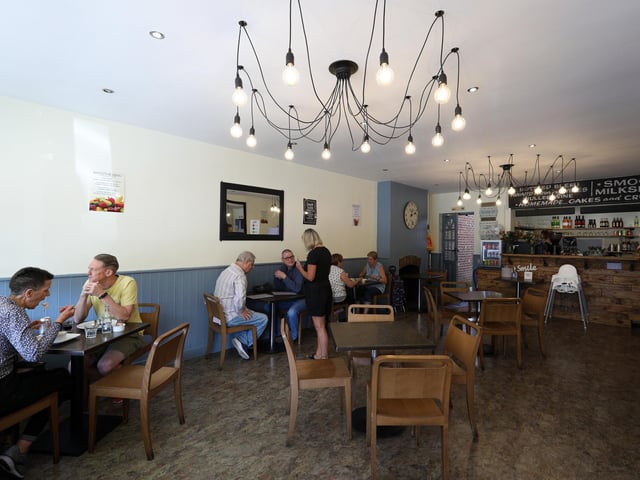 Smile Café in Marmion Road, Southsea, has a 4.8 star rating from 282 Google reviews.