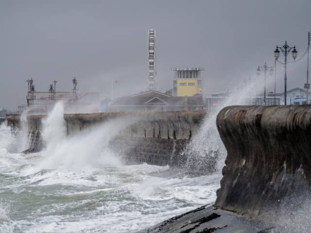 The Met Office has issued an amber weather warning for a majority of the UK due to Storm Eunice.