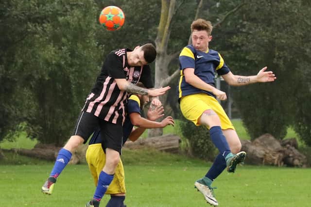 Pelham score in their 8-2 Adelaide Cup win against Spartan. Picture: Kevin Shipp